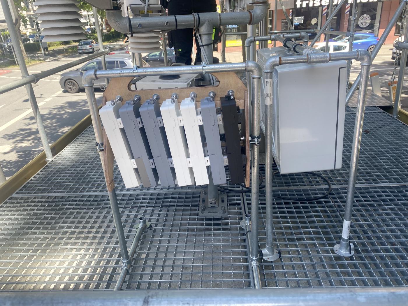 Mehrere Sensor-Module im Vergleichstest